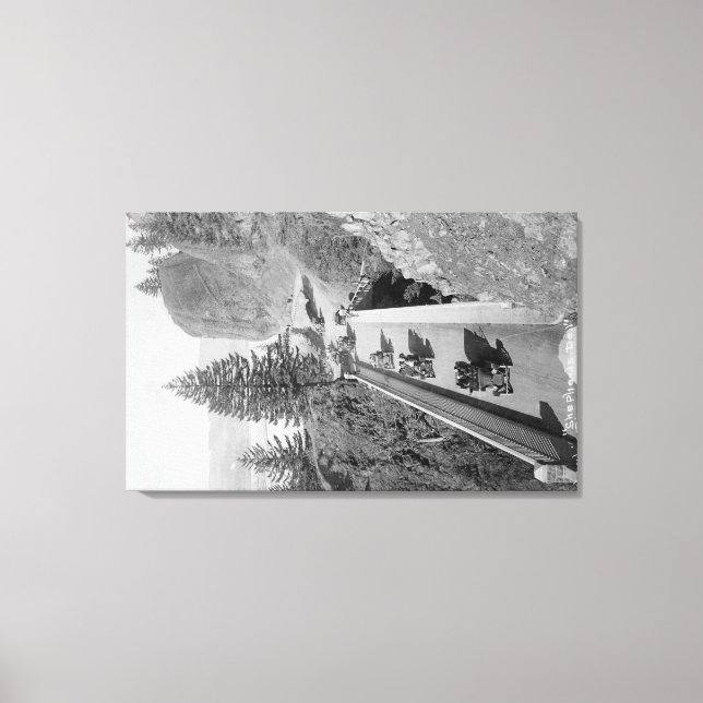 Shepherd's Dell on Columbia River Photograph 2 Canvas Print (Front)