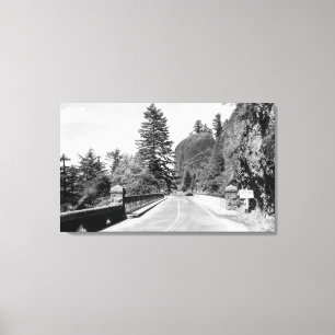 Shepherd's Dell on Columbia River Photograph Canvas Print