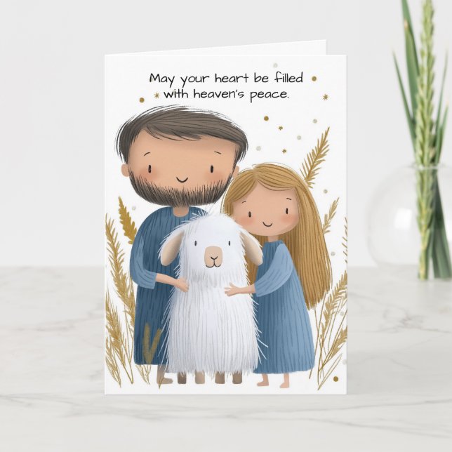 Shepherd's Love Christmas Card (Front)