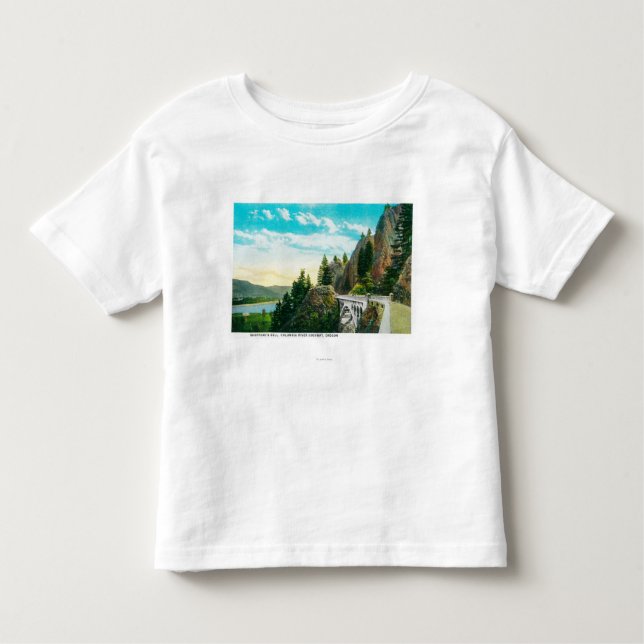 Shepperd's Dell on Columbia River Toddler T-Shirt (Front)