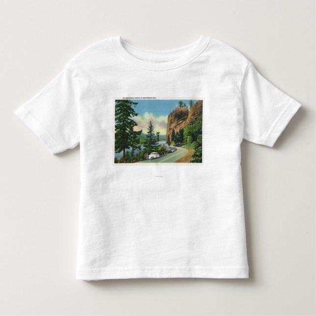 Shepperd's Dell View of Incomparable Gorge Toddler T-Shirt (Front)