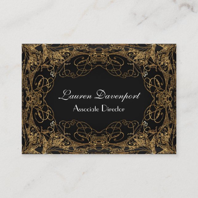 Sheppy Charm Elegant Professional Business Card (Front)