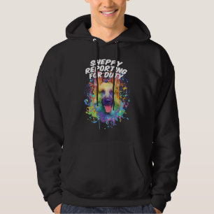 Sheppy Reporting for Duty German Shepherd  Shepard Hoodie