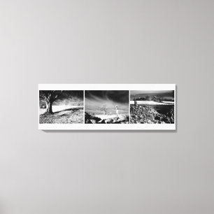 Shepton Mallet Triptych Panel. Canvas Print