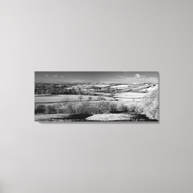 Shepton Panorama Canvas Print (Front)