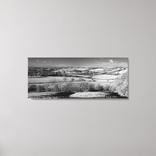 Shepton Panorama Canvas Print