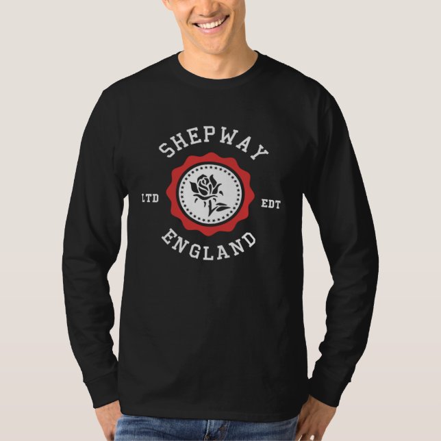 SHEPWAY England Rose Badge T-Shirt (Front)