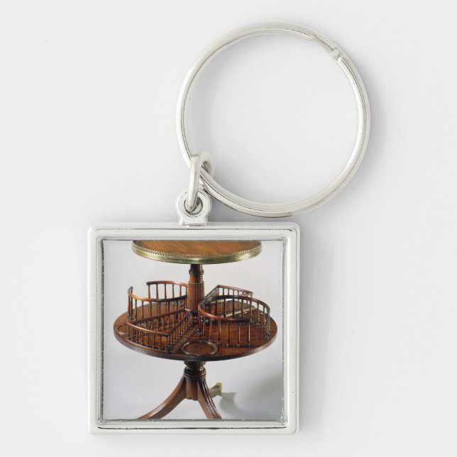 Sheraton two-tier dumb waiter key ring (Front)