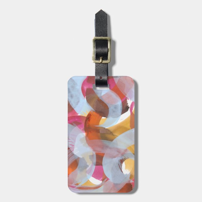 Sherbert I Luggage Tag (Front Vertical)