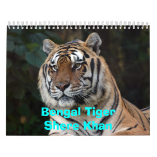 Shere-Khan Calendar, Bengal TigerShere Khan Calendar