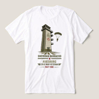Sheridan Barracks Augsburg Airborne Veteran Tri-Blend Shirt