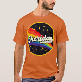 Sheridan Rainbow In Space Vintage GrungeStyle T-Shirt