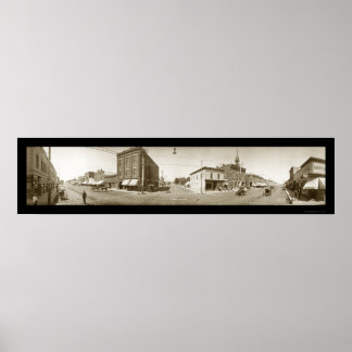 Sheridan Wyoming Photo 1909 Poster