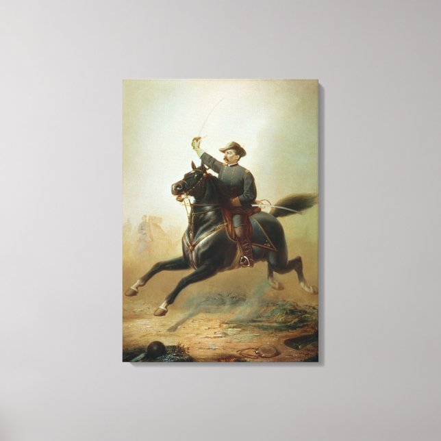 Sheridan's Ride, 1871 Canvas Print (Front)