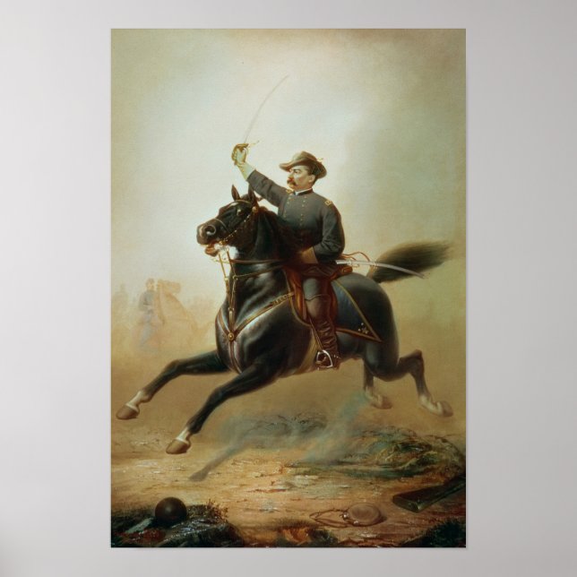 Sheridan's Ride, 1871 Poster (Front)