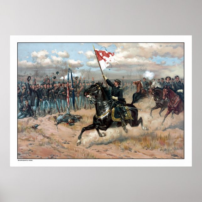 Sheridan's Ride -- Civil War Poster (Front)