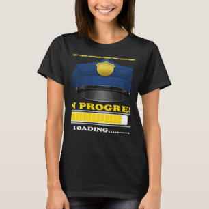 Sherif In Progress Future Policewoman Criminology  T-Shirt