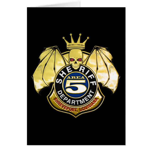 Sheriff Area 5 Badge (Front)