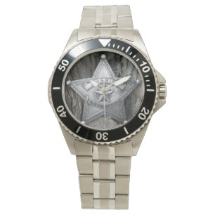 Sheriff-Classic Stainless Steel Watch