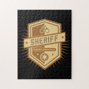 Sheriff Crest Jigsaw Puzzle