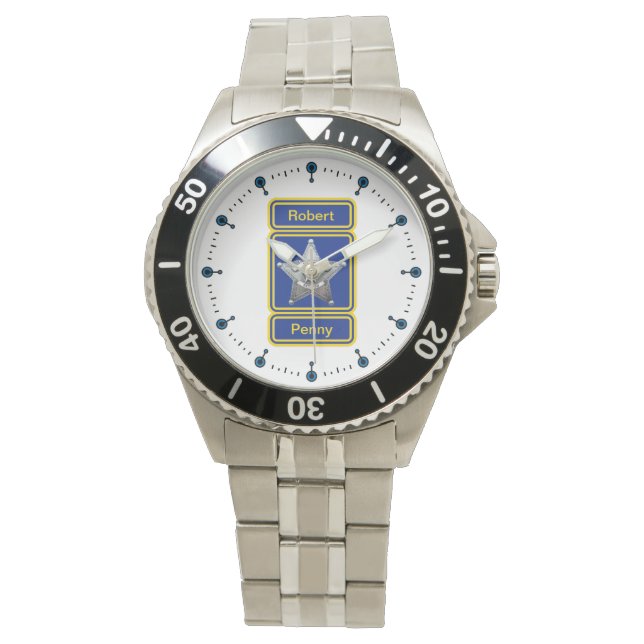 Sheriff Custom Retired Watch (Front)