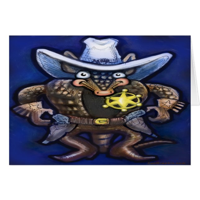 Sheriff Dillo (Front Horizontal)