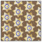 Sheriff Gold Badge on Dark Brown