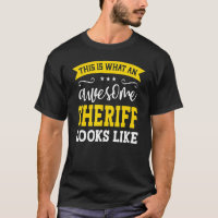 Sheriff Job Title Employee Funny Worker Profession