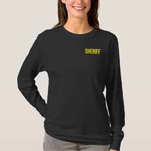 Sheriff Police Law Enforcement Uniform Deputy T-Shirt