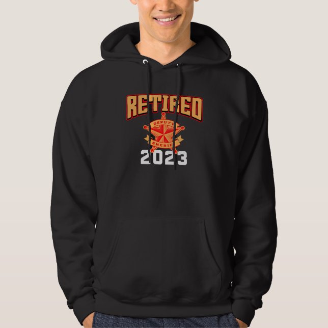 Sheriff Retirement 2023 Law Enforcement Hoodie (Front)