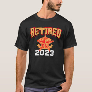 Sheriff Retirement 2023 Law Enforcement T-Shirt