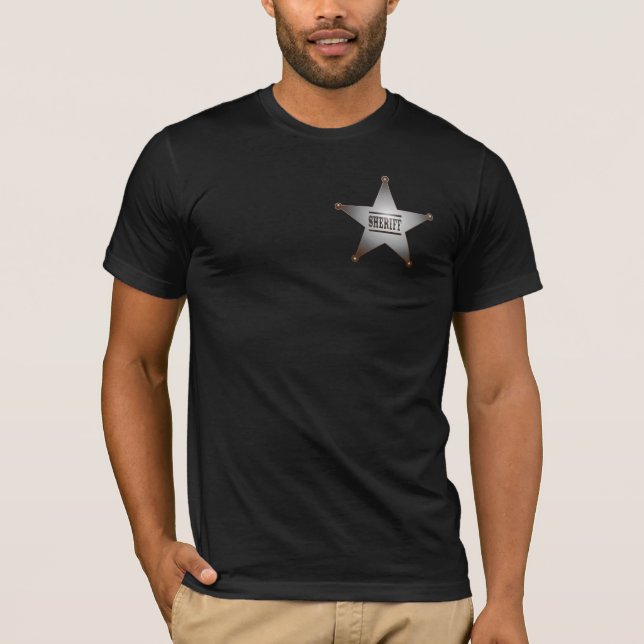 Sheriff star T-Shirt (Front)