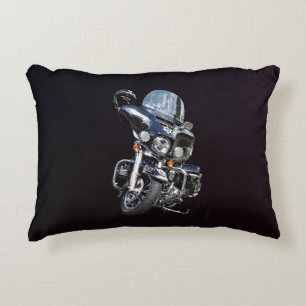 Sheriff's Motorcycle Decorative Cushion