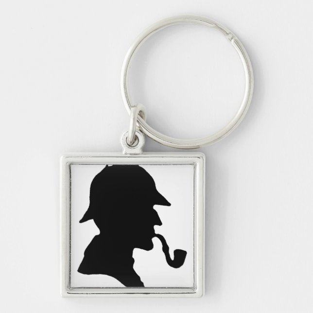 Sherlock Up Your Keys! Key Ring (Front)