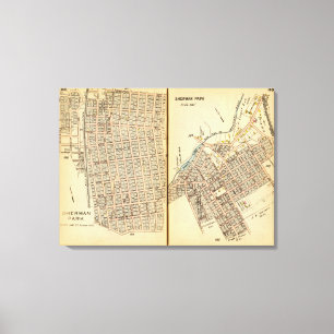 Sherman Park, New York Canvas Print