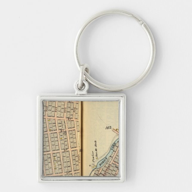 Sherman Park, New York Key Ring (Front)