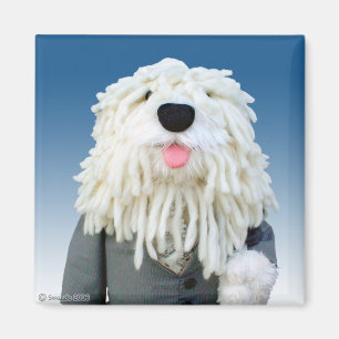 Sherman Sheepdog Magnet