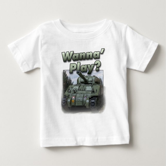 Sherman Tank - Wanna Play? (Front)