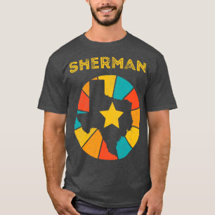 Sherman Texas Vintage Distressed Souvenir 1 T-Shirt