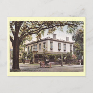 Sherman's Headquarters, Savannah, Georgia Vintage Postcard