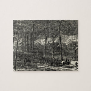 Sherman's March to the Sea Through South Carolina Jigsaw Puzzle