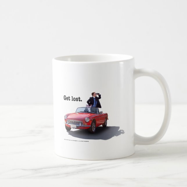 Sherman's Way "Get Lost" Mug (Right)