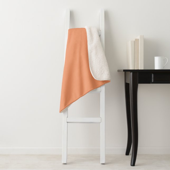 Sherpa Blanket-Large-Peach Blanket (In Situ)