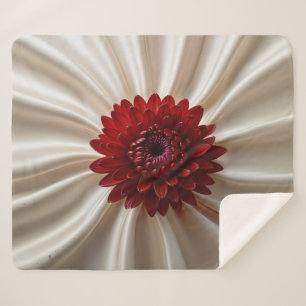 Sherpa Blanket with Japanase Colours Design