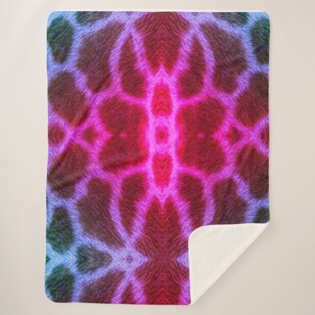 Sherpa Blanket Zebra  (Front)