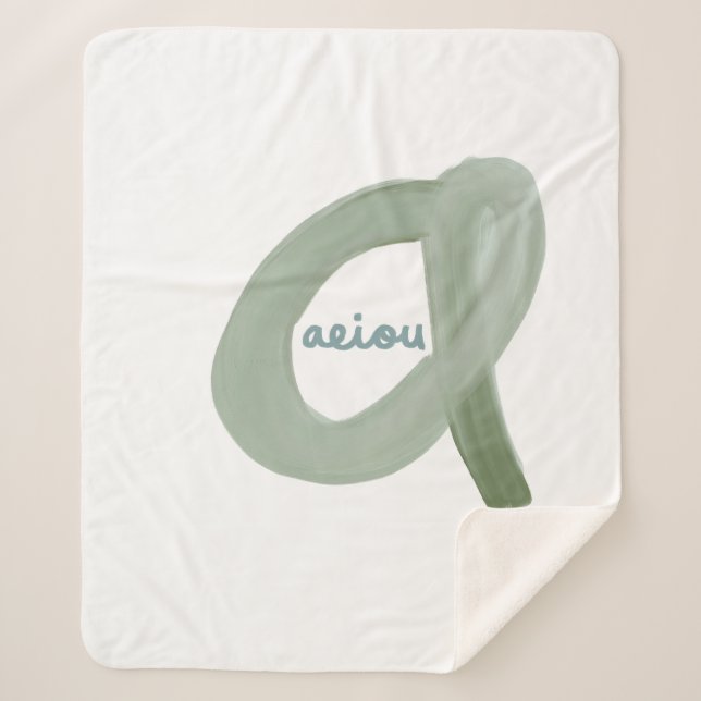 Sherpa fleece blanket (Front)