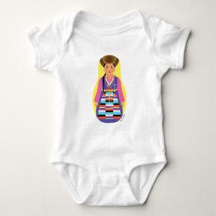 Sherpa Matryoshka Baby Bodysuit