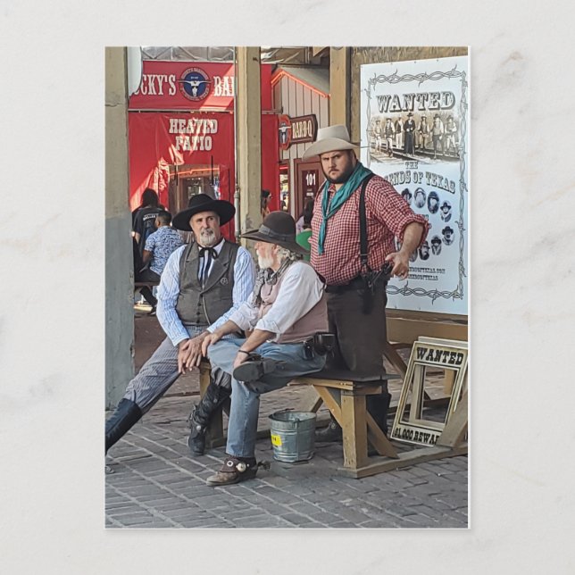 Sherrif & Deputies Postcard (Front)