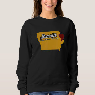 SHERRILL IOWA IA USA  Cute Souvenir Merch  US City Sweatshirt