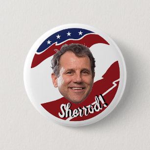 Sherrod Brown 2020 6 Cm Round Badge